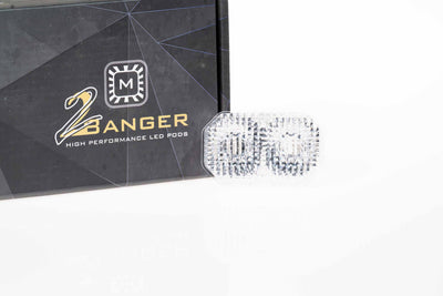 2Banger White Flood Lens Only <br>Universal