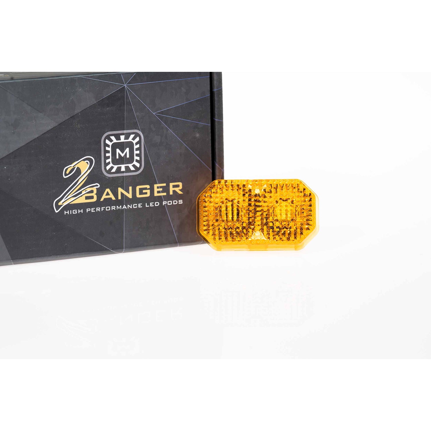 2Banger Yellow Flood Lens Only <br>Universal