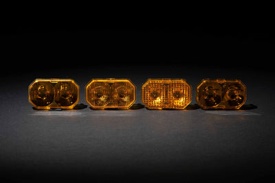 2Banger Yellow Flood Lens Only <br>Universal