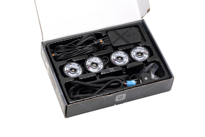 Rock Light Kit 4 Pack <br>RGB LED