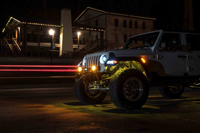 8x RGB LED Rock Light Kit <br> Trucks / Jeeps / SUVs / Powersports