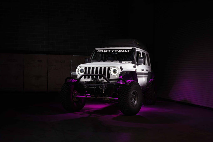 6x RGB LED Rock Light Kit <br> 94-96 Ferrari F512M Trucks/Jeeps/SUVs/Powersports