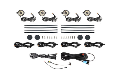 Rock Light(White LED) Kit/4 Pack <br> Universal