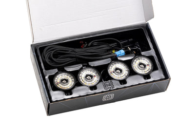 Rock Light(White LED) Kit/4 Pack <br> Universal