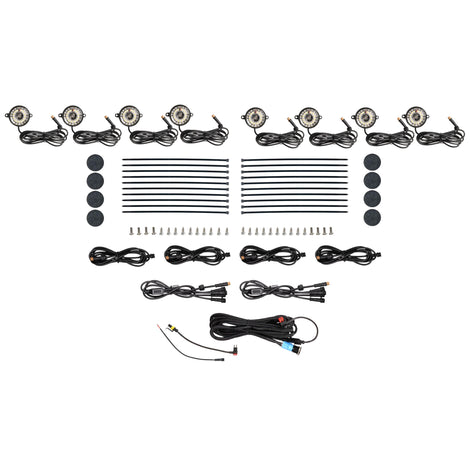 Rock Light Kit/8 Pack <br>White LED