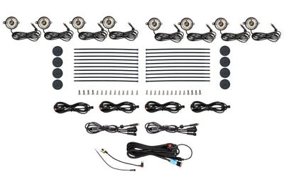 Rock Light Kit/8 Pack <br>White LED