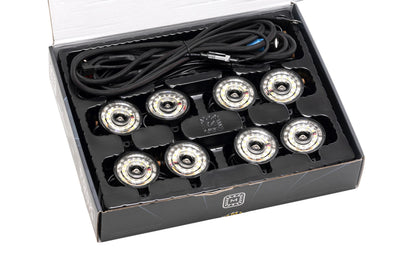 Rock Light Kit/8 Pack <br>White LED
