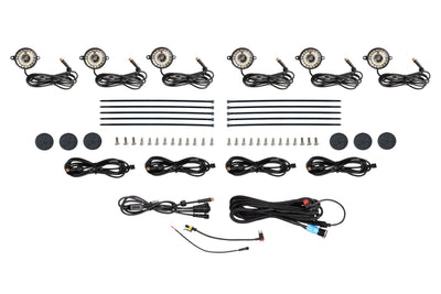 6 Pack Rock Light Kit (White LED) <br> Universal
