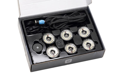 6 Pack Rock Light Kit (White LED) <br> Universal