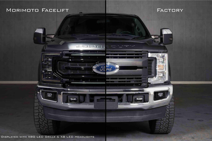 XBG Grilles Facelift Bracket <br>17-19 Ford Super Duty