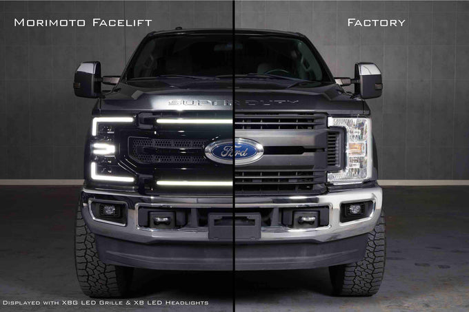 XBG Grilles Facelift Bracket <br>17-19 Ford Super Duty