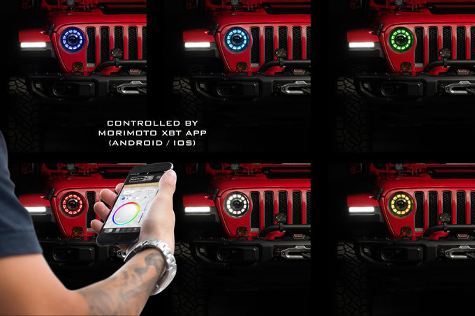 Super7 RGBW Halo System <br> 18-24 Jeep JL/JT