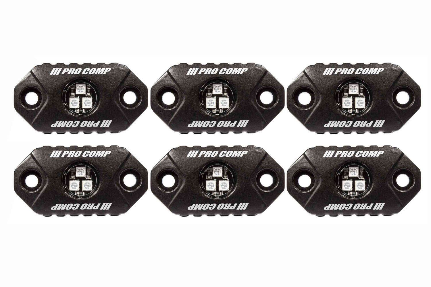 6pcs RGB LED Rock Lights Kit <br> Universal