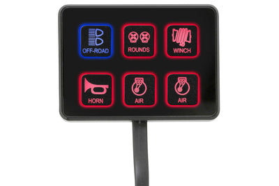 6-Way Switch Panel Circut Control System <br> Universal