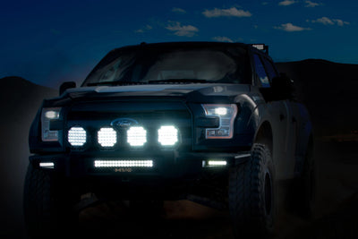20 in. Dual Row LED Combo Spot Flood Light Bar <br> Universal