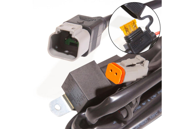 Light Wiring Harness w/ Switch/Relay <br> 07-18 Jeep Wrangler(JK)