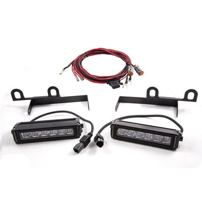 SS6 LED Lightbar Kit, White Wide <br>13-18 Dodge Ram Sport/Express