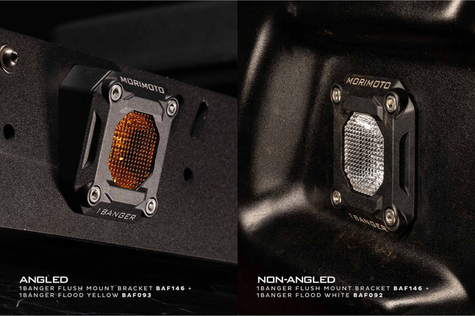 Flush or Angled Mounting Kit <br>Universal