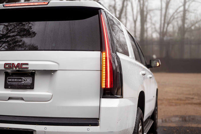 XB LED Smoked Tail Lights <br> 15-20 GMC Yukon