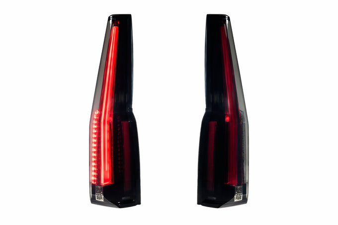 XB LED Smoked Tail Lights <br> 15-20 Chevy Tahoe/Suburban