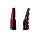 XB LED Smoked Tail Lights <br> 15-20 Chevy Tahoe/Suburban