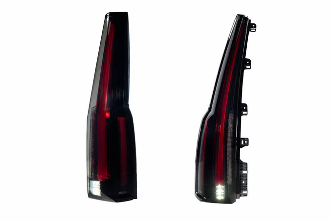 XB LED Smoked Tail Lights <br> 15-20 Chevy Tahoe/Suburban