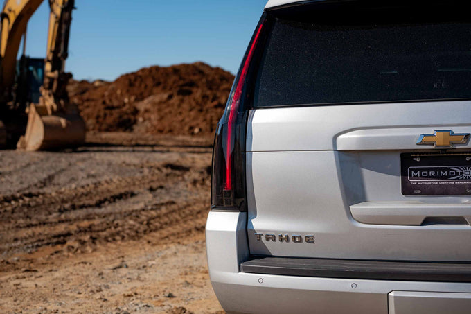 XB LED Smoked Tail Lights <br> 15-20 Chevy Tahoe/Suburban