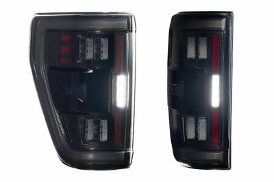 XB LED Tail Lights (Pair / BLIS / Smoked) <br> 21-24 Ford F150