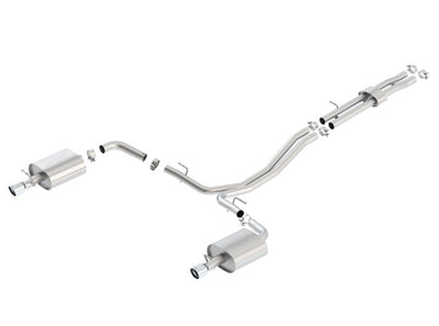 S-Type Cat-Back Exhaust System <br> 13-15 Ford Explorer 3.5L V6