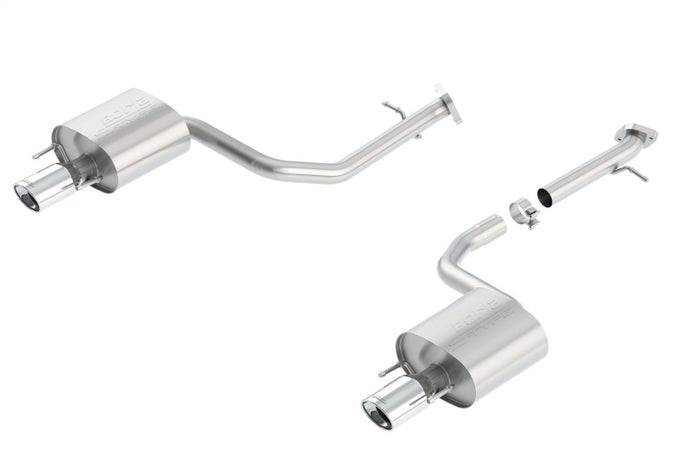S-Type Axle-Back Exhaust System <br> 14-15 Lexus IS250 L 14-24 Lexus IS350 L