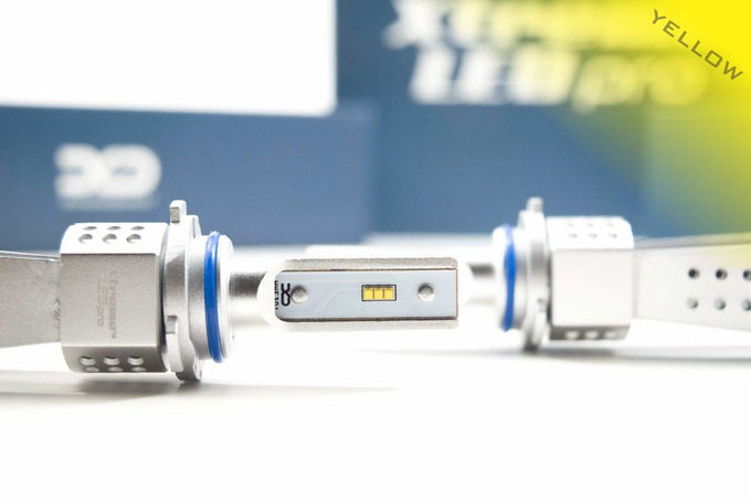 2pcs LED Pro Bulbs w/Drivers <br> 9006 HB4 Base