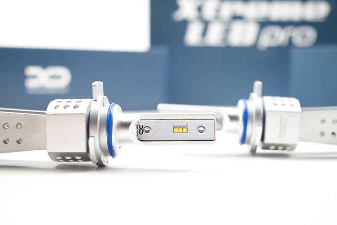 2pcs LED Pro Bulbs w/Drivers <br> 9012 Base