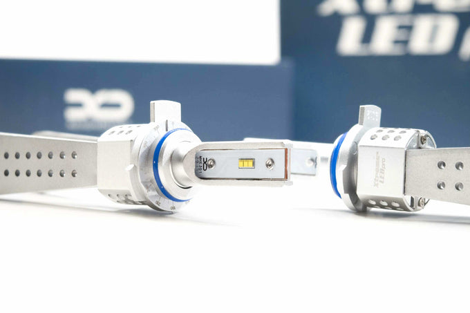 2pcs LED Pro Bulbs w/Drivers <br> 9012 Base