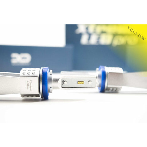 2pcs LED Pro Bulbs w/Drivers <br> H11 H9 H8 H16 Base