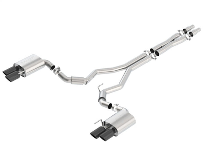 S-Type Cat-Back Exhaust System <br> 18-23 Ford Mustang 5L V8 Coupe