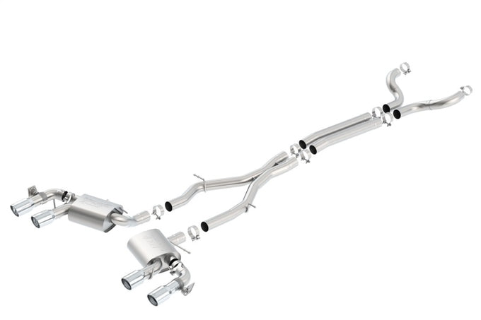 S-Type Cat-Back Exhaust System <br> 17-23 Chevy Camaro ZL1 6.2L V8