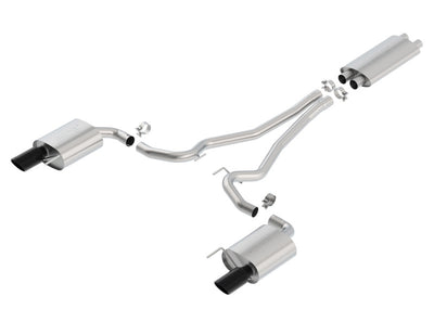 Touring Cat-Back Exhaust System <br> 15-17 Ford Mustang 5L V8