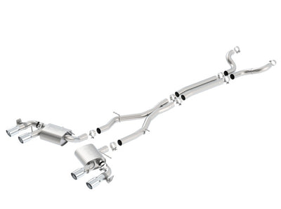 S-Type Cat-Back Exhaust System <br> 17-23 Chevy Camaro ZL1 6.2L V8