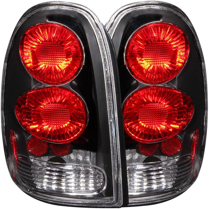 Black Taillights <br> 96-00 Chrysler Voyager