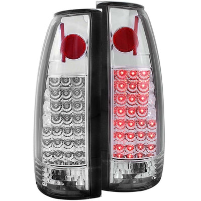 Chrome LED Taillights <br> 99-00 Cadillac Escalade