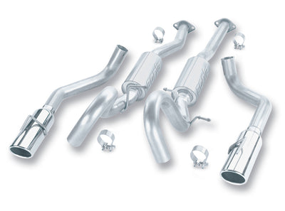 S-Type Cat-Back Exhaust System <br> 99-01,03-04 Ford Mustang GT 4.6L