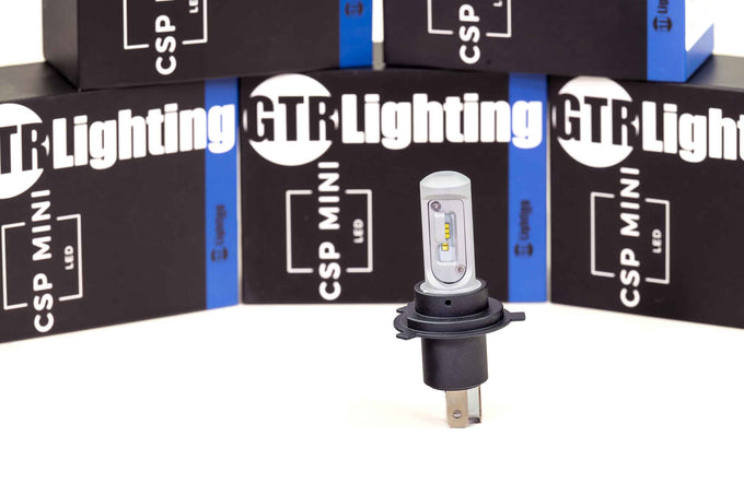 CSP Mini LED Bulb <br> H4/9003
