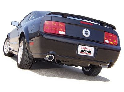 Touring Axle-Back Exhaust System <br> 05-09 Mustang GT 07-09 Shelby GT500 08-09 GT500KR