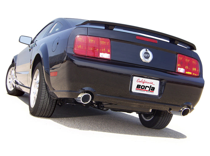 Touring Axle-Back Exhaust System <br> 05-09 Mustang GT 07-09 Shelby GT500 08-09 GT500KR