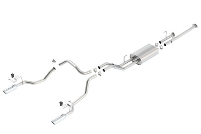 Touring Cat-Back Exhaust System <br> 2014-2021 Toyota Tundra