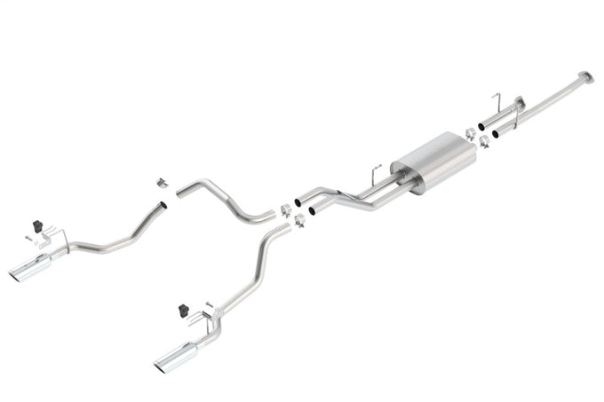 Touring Cat-Back Exhaust System <br> 2014-2021 Toyota Tundra