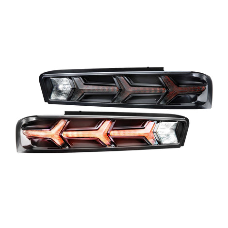 XB LED Smoked Tail Lights <br> 16-18 Chevrolet Camaro