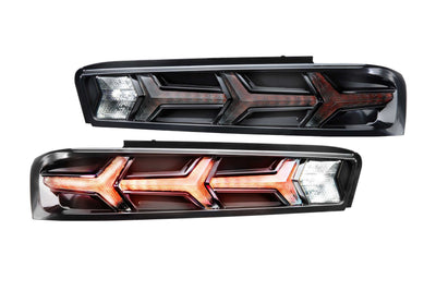 XB LED Smoked Tail Lights <br> 16-18 Chevrolet Camaro