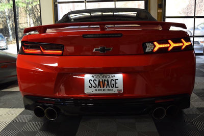 XB LED Smoked Tail Lights <br> 16-18 Chevrolet Camaro