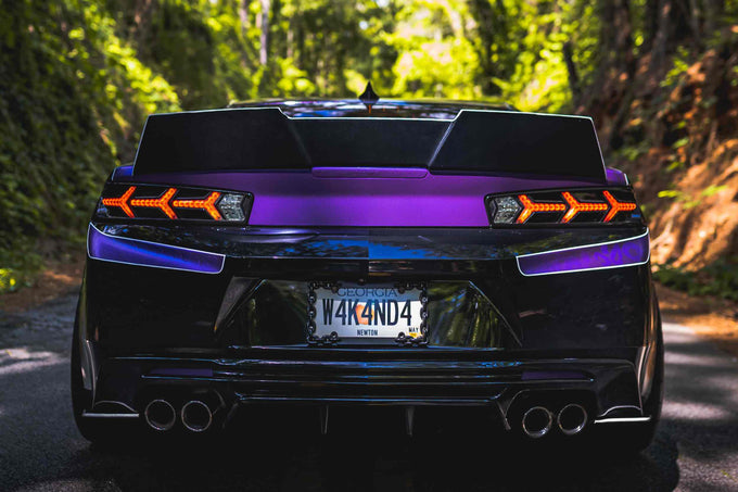 XB LED Red Lambo Style Tail Lights <br> 16-18 Chevrolet Camaro